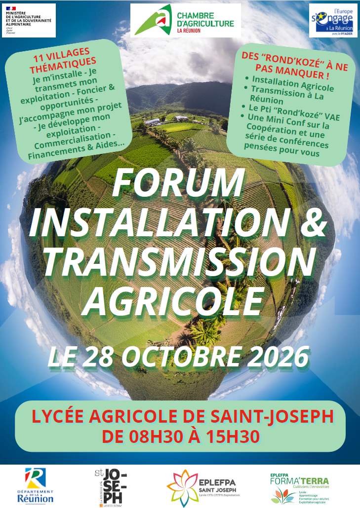 Affiche forum installation 2026 - voir la transcription ci-dessous